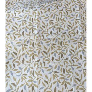 Leaf Print 100% Cotton Fabric By Northcott 44" x 48" Yellow Grey Green